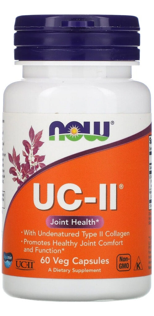 Colágeno Tipo 2 Uc-ii 40mg Now Foods 60 Veg Caps 4un - Imagem 3