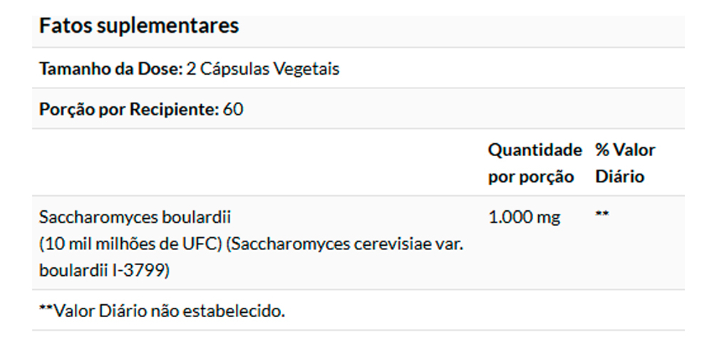 Saccharomyces Boulardii Probiótico 5bi Now Foods 120cáps - Imagem 4