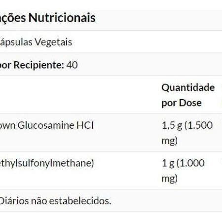 Glucosamina C/ Msm Now Foods - 120 Veg Cápsulas - Imagem 2