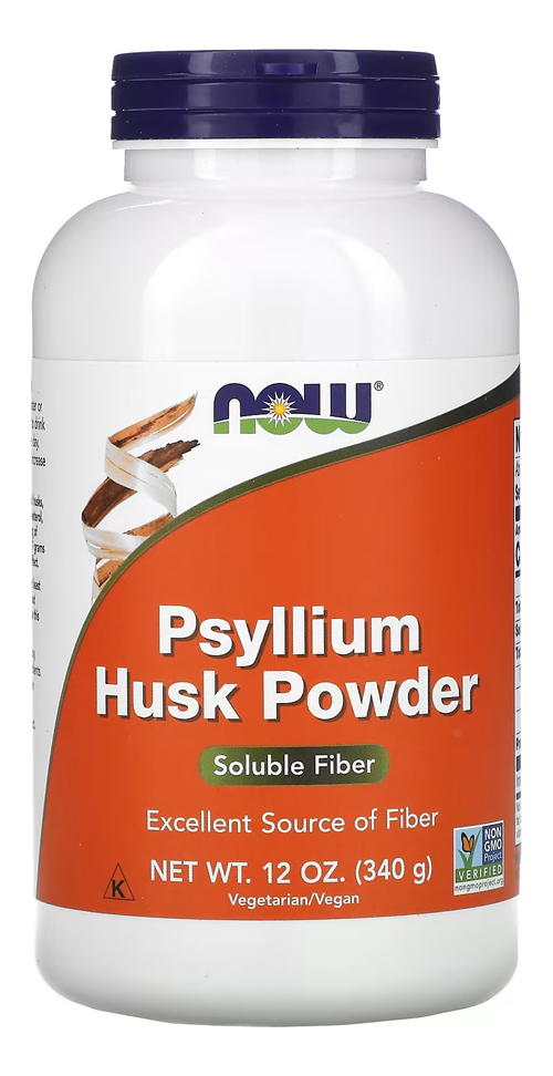 Pó De Casca De Psyllium 340g Now Foods Psyllium 3un - Imagem 3
