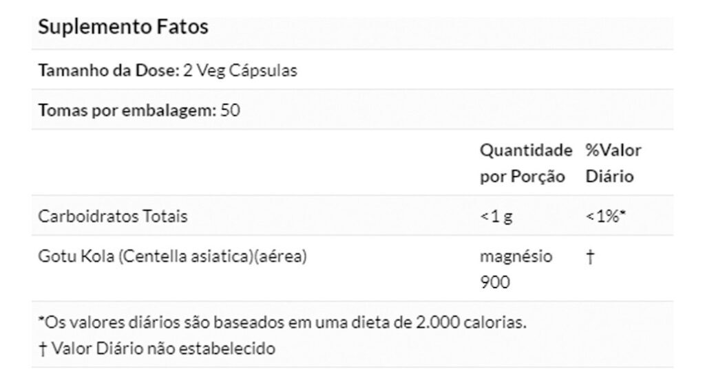Gotu Kola 450mg 100 Cáps Importado 4un Now Foods - Imagem 5