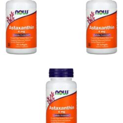 Astaxantina 4mg Now Foods 90softgels 3un