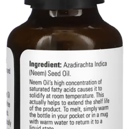 Óleo De Neem Now Foods 100% Pure 30ml Importado - Imagem 3