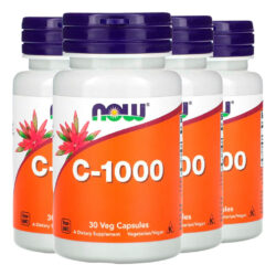 Vitamina C-1000 30 Veg Cápsulas Importado 4un Now Foods
