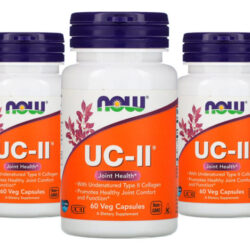 Colágeno Tipo 2 Uc-ii 40mg Now Foods 60 Veg Caps 5un S/sabor Sabor Sem Sabor