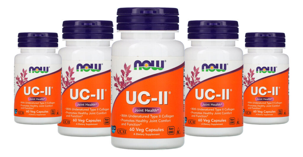 Colágeno Tipo 2 Uc-ii 40mg Now Foods 60 Veg Caps 5un S/sabor Sabor Sem Sabor