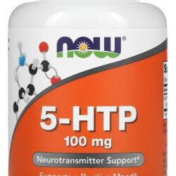5-htp 100mg Now Foods 5-hidroxitriptofano 120vegcaps Eua/usa Sabor Sem Sabor
