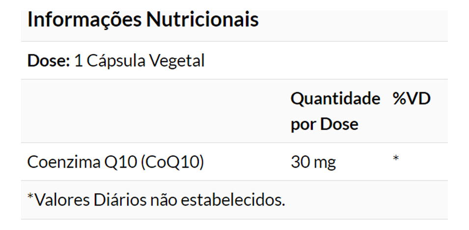 Coenzima Coq10 30mg Now Foods 120 Veg Cáps Importado - Imagem 4