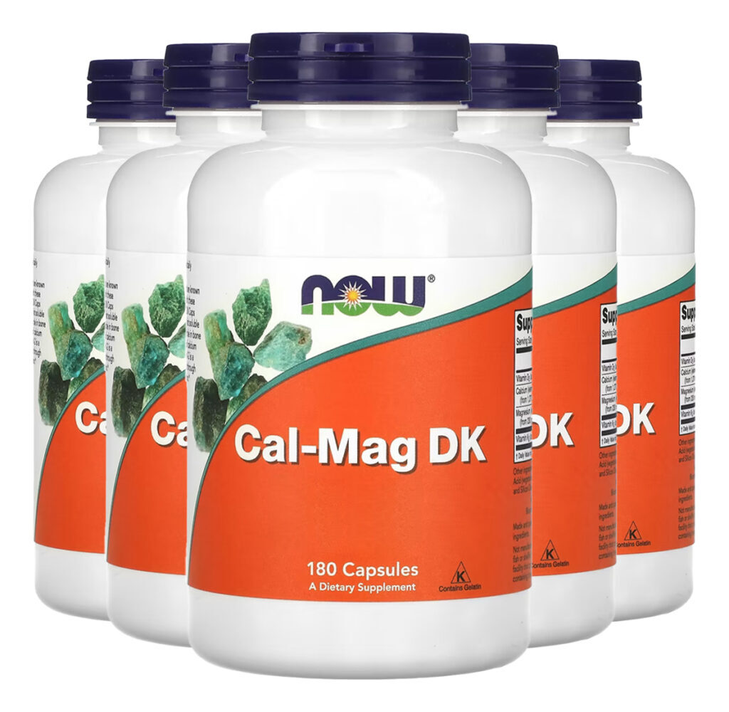 Cal-mag Dk Now Foods 180 Capsulas Importado 5un
