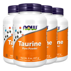 Taurina Em Pó Now Foods 227 G Importado 4un