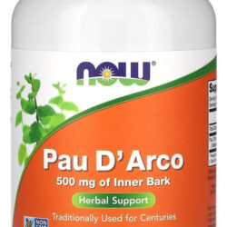 Pau Darco 500mg Now Foods 250veg Caps 4un