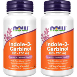 Indole-3-carbinol Now Foods 200mg 60veg Caps 2un