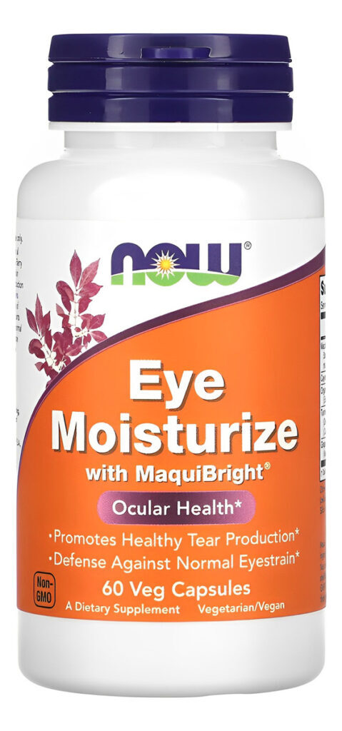 Eye Moisturize Now Foods Maquibright 60 Cáps Importado 3un - Imagem 5