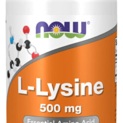 L-lisina L-lysine 500 Mg 100 Comprimidos - Now Foods