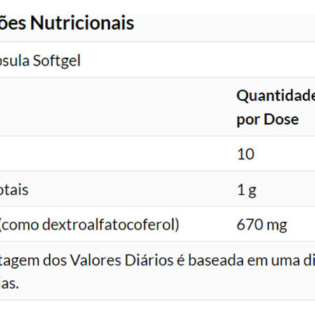 Vitamina E-1000 670mg Now Foods 50 Softgels Importado 5un - Imagem 5