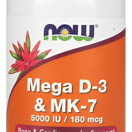 Vitamina Mega D-3 E Mk-7 Now Foods 120veg Caps Importado 3un - Imagem 5