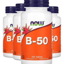Vitamina B-50 100 Tablets Importado 4un Now Foods