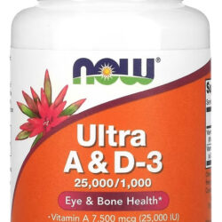 Ultra Vitamina A/d-3 7.500/25mcg Now Foods 100soft Importado