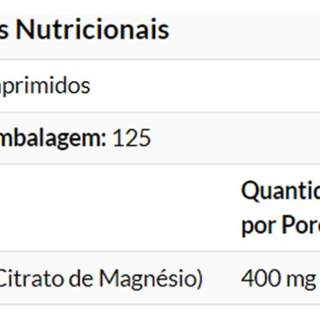 Citrato De Magnésio 200mg 250 Tab Importado 5un Now Foods - Imagem 5