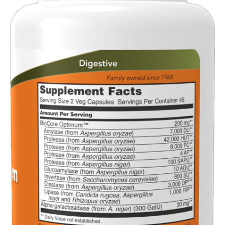 Now Foods Optimal Digestive System 90 Veg Cáps Sabor N/a - Imagem 2