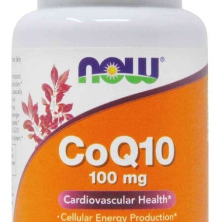 Coenzima Q-10 100mg 50caps Now Sabor Sem Sabor - Imagem 3