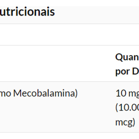 Metil B-12 Now Foods 10000mcg F. Extra 60past Importado 4un - Imagem 5