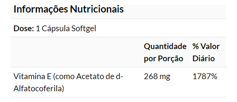 Vitamina E-400 Now Foods D-alfa Tocoferol 250s Importado 5un - Imagem 3