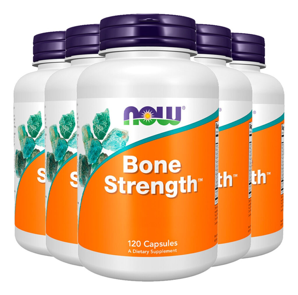 Bone Strength 120 Caps Importado 5un Now Foods