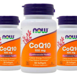 Now Foods Coenzima Coq10 100mg 50 Softgels 5un