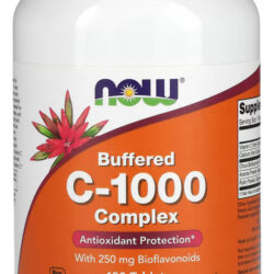 Now Foods Complexo Vitamina C 1000mg 180 Tabls Importado