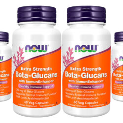 Beta-glucanos 1,3/1,6 Now Foods Beta-glucans 60veg Caps 4un
