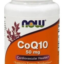 Coenzima Q10 Coq10 50mg, Vit. E E Selênio, 50cpas, Now Foods