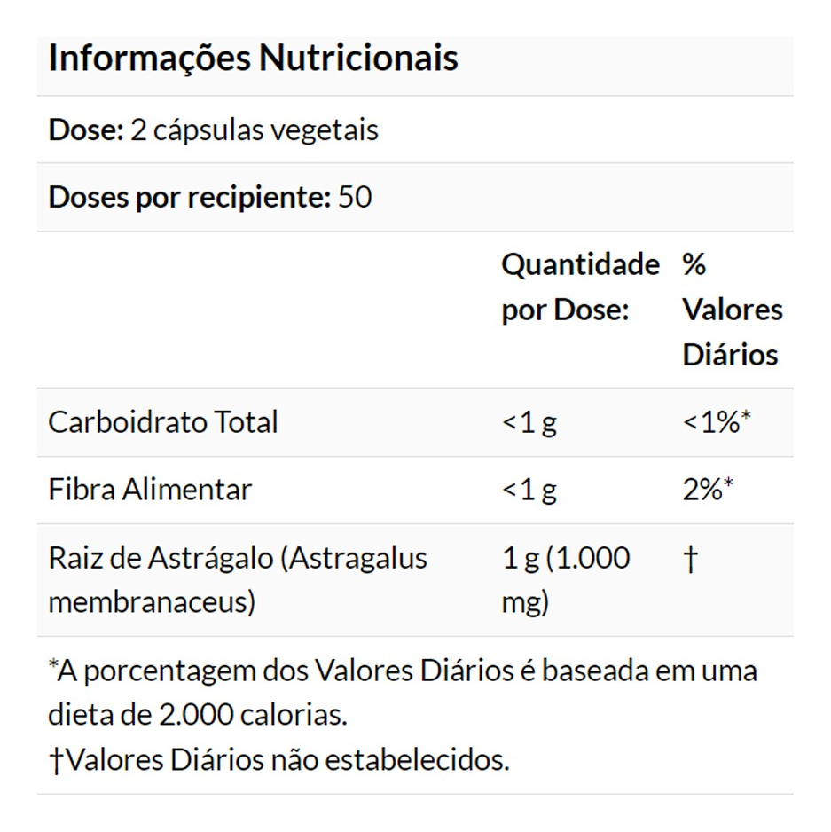 Astragalus 500mg Now Foods 100 Veg Cápsulas +porta Cápsulas - Imagem 4