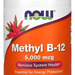 Metil B-12 5.000mcg Now Foods 90 Veg Cáps Importado 5un