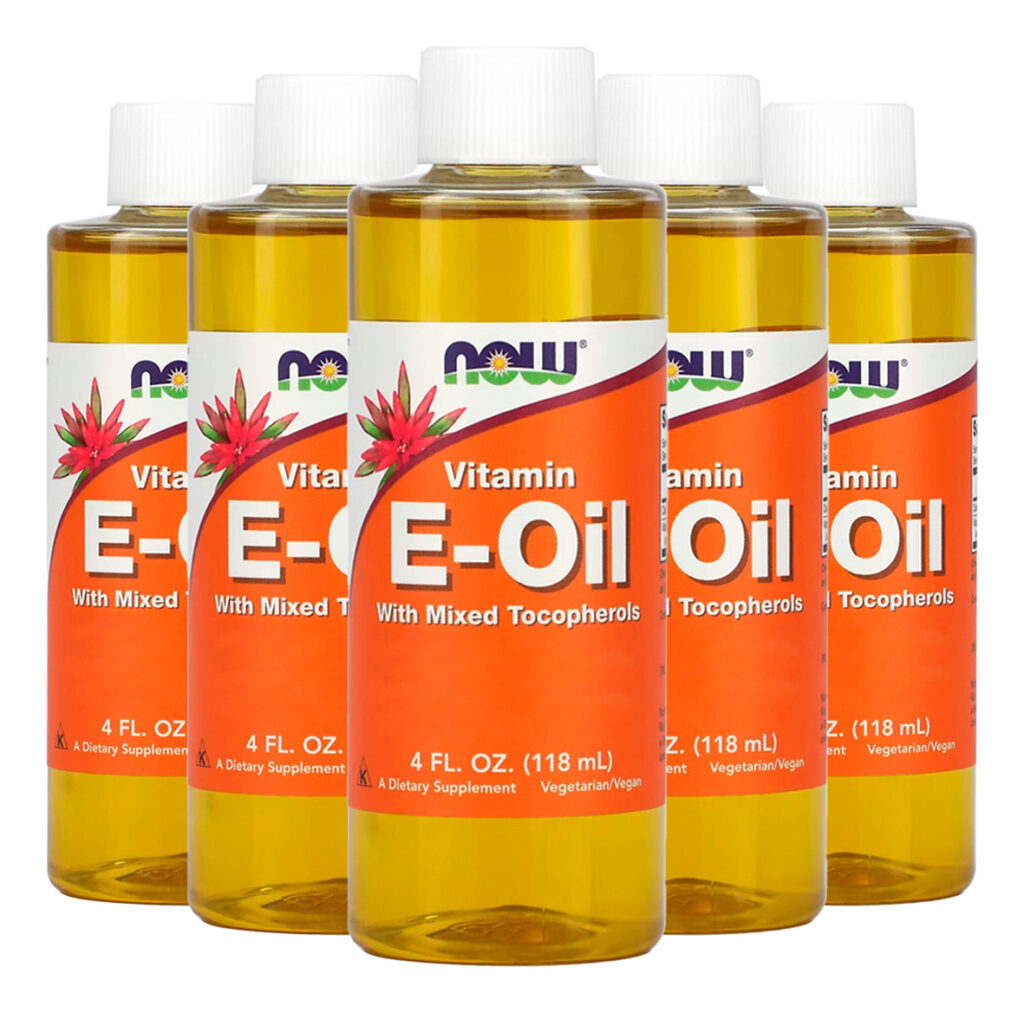 Vitamina E Oil Now Foods Mixed Tocoferol 118ml Importado 5un
