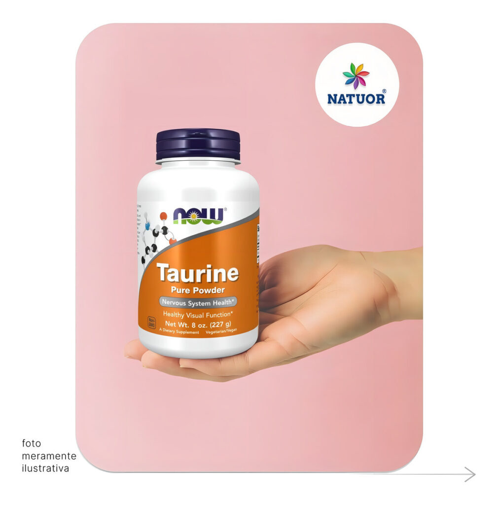 Taurine Pure Powder 227g Taurina Em Pó Now Foods - Imagem 6