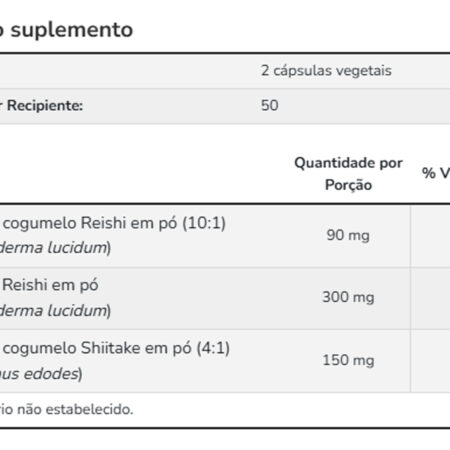 Cogumelo Rei-shi Mushrooms Now Foods 100 Caps Importado - Imagem 4