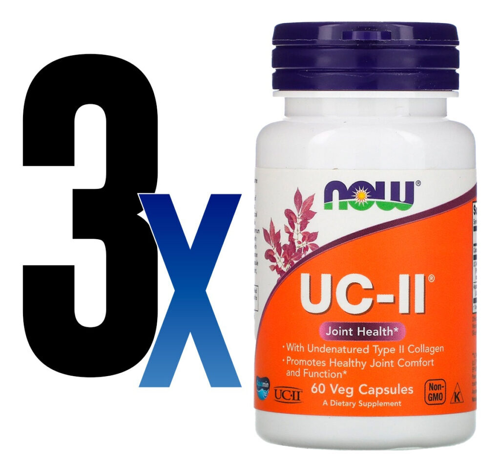 Colágeno Tipo 2 Uc-ii 40mg Now Foods 60 Veg Caps 3un - Imagem 2