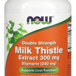 Silymarin (silimarina) Milk Thistle Now Foods 300 Mg 100 Cap Sabor Without Flavor