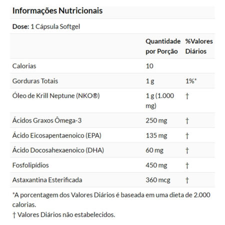Óleo Krill 1000mg Now Foods Dupla Força 120sft - Imagem 4
