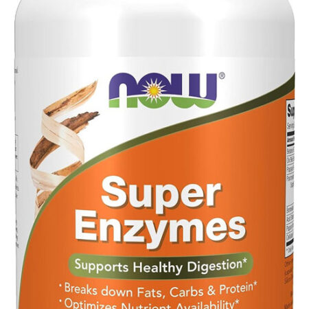 Super Enzimas Digestivas Now Foods Super Enzyme 180caps 4un Sabor Sem Sabor - Imagem 2