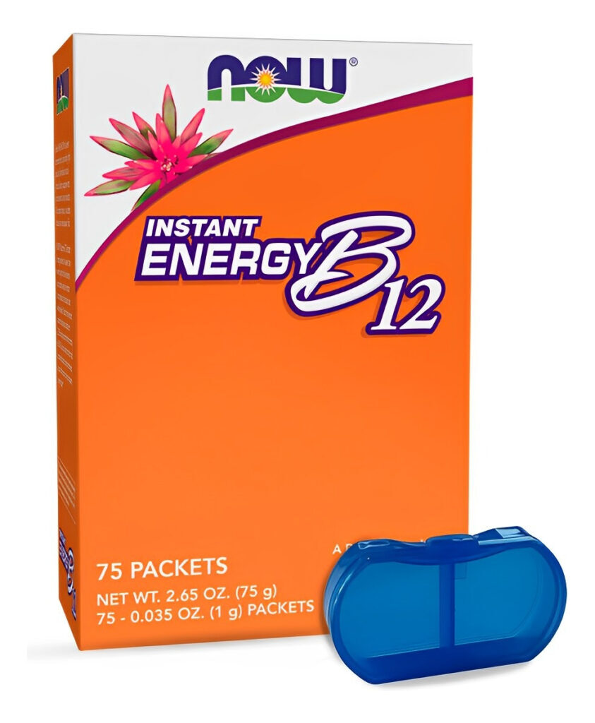 Complexo B-12 Now Foods Caixa Com 75psc Porta Cápsulas