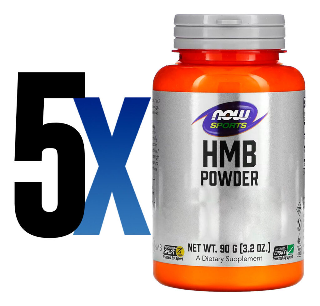 Hmb Em Pó Now Foods Sports 90 Gramas Produto Importado 5un - Imagem 2