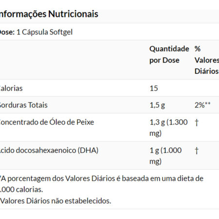 Dha 1000mg Óleo Peixe Forte 90sofg Importado 2un Now Foods - Imagem 5