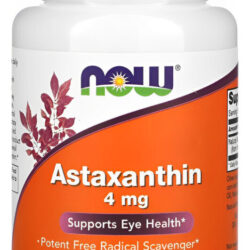 Astaxantina 4mg 60vegs Softgel Now Foods Sabor N/a