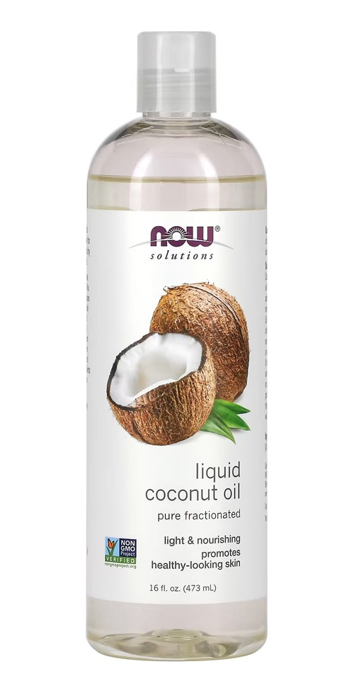 Óleo De Coco Líquido Now Foods Coconut 473ml