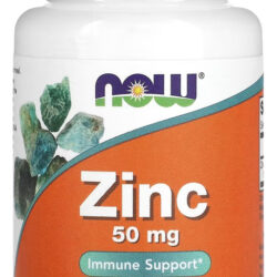 Gluconato De Zinco 50mg Now Foods 100tabs Sabor Sem Sabor