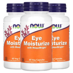 Eye Moisturize Now Foods Maquibright 60 Cáps Importado 3un