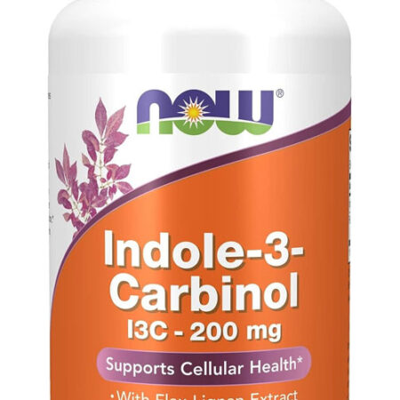 Indole-3-carbinol Now Foods 200mg 60veg Caps 5un - Imagem 3