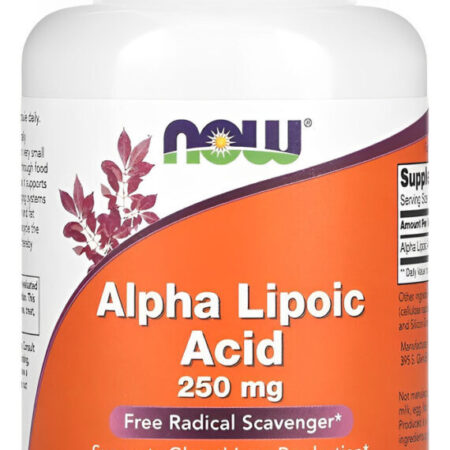 Ácido Alfa Lipóico 250mg Now Foods 120cápsulas Importado 4un - Imagem 5